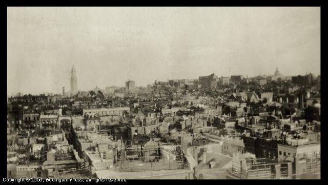 View of Custom House Tower from Capital 1919